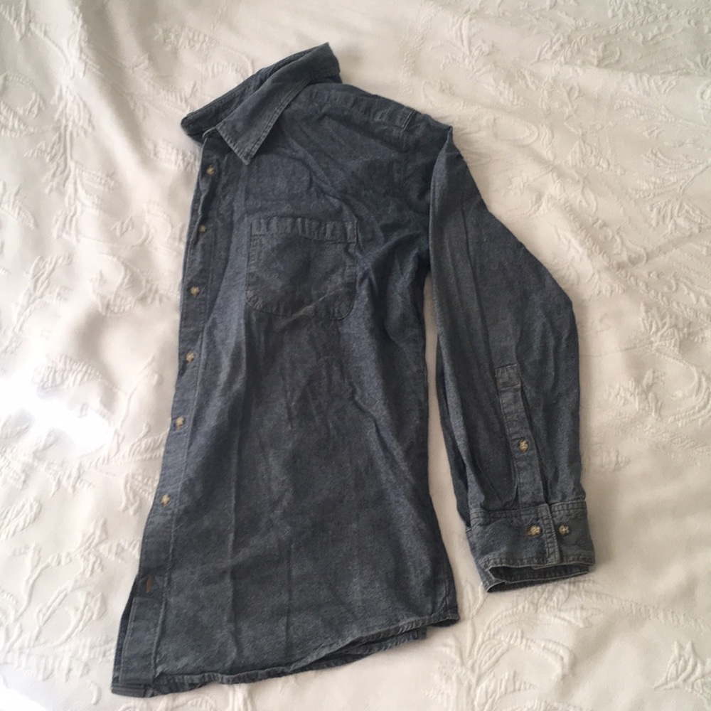 Men’s American Apparel Heavy Chambray Denim Shirt
